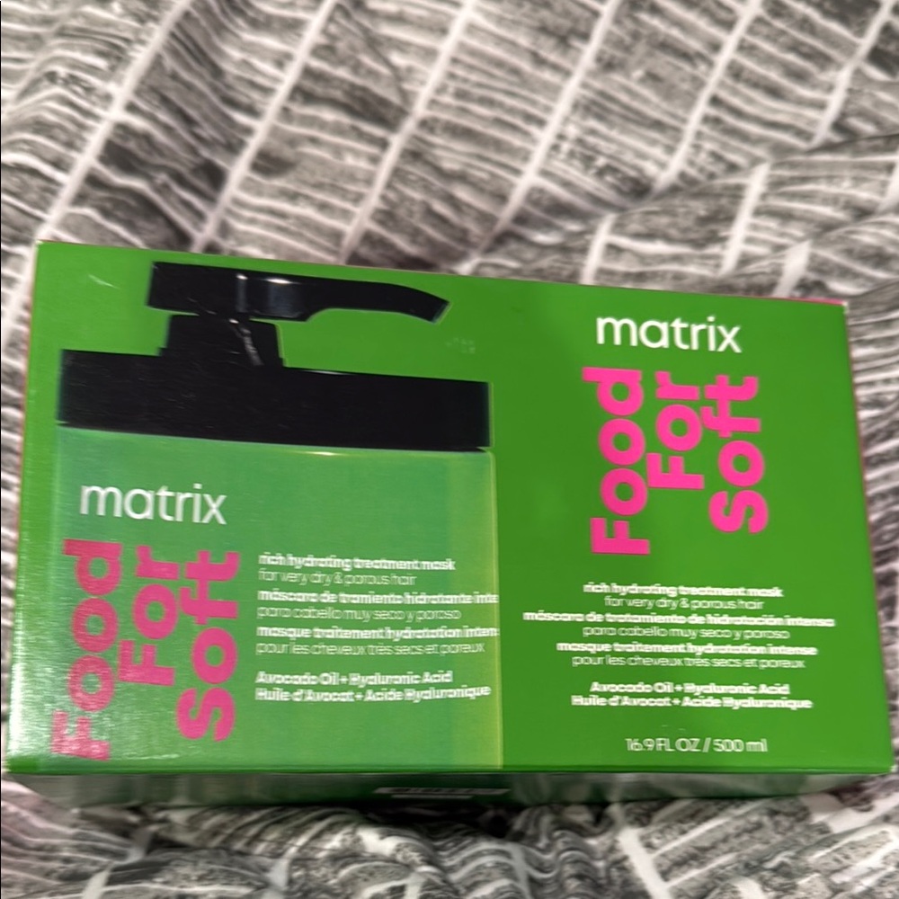 Matix Food For Soft Hydrating Treatment Mask - Green